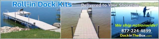 Lake Boat Dock Kits Delivery