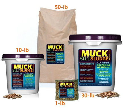 All Natural Premium Industrial Grade Muck Silt Sludge Removal Digester Pellets